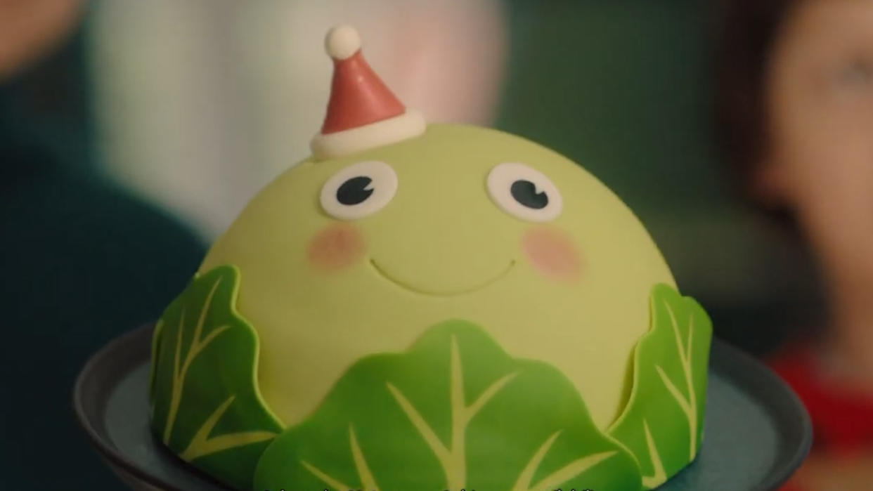 Asda's 2020 Christmas advert features a beaming sprout