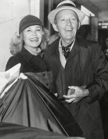 <p>Bill Howard/ANL/Shutterstock</p> Kathryn Crosby (left) and Bing Crosby