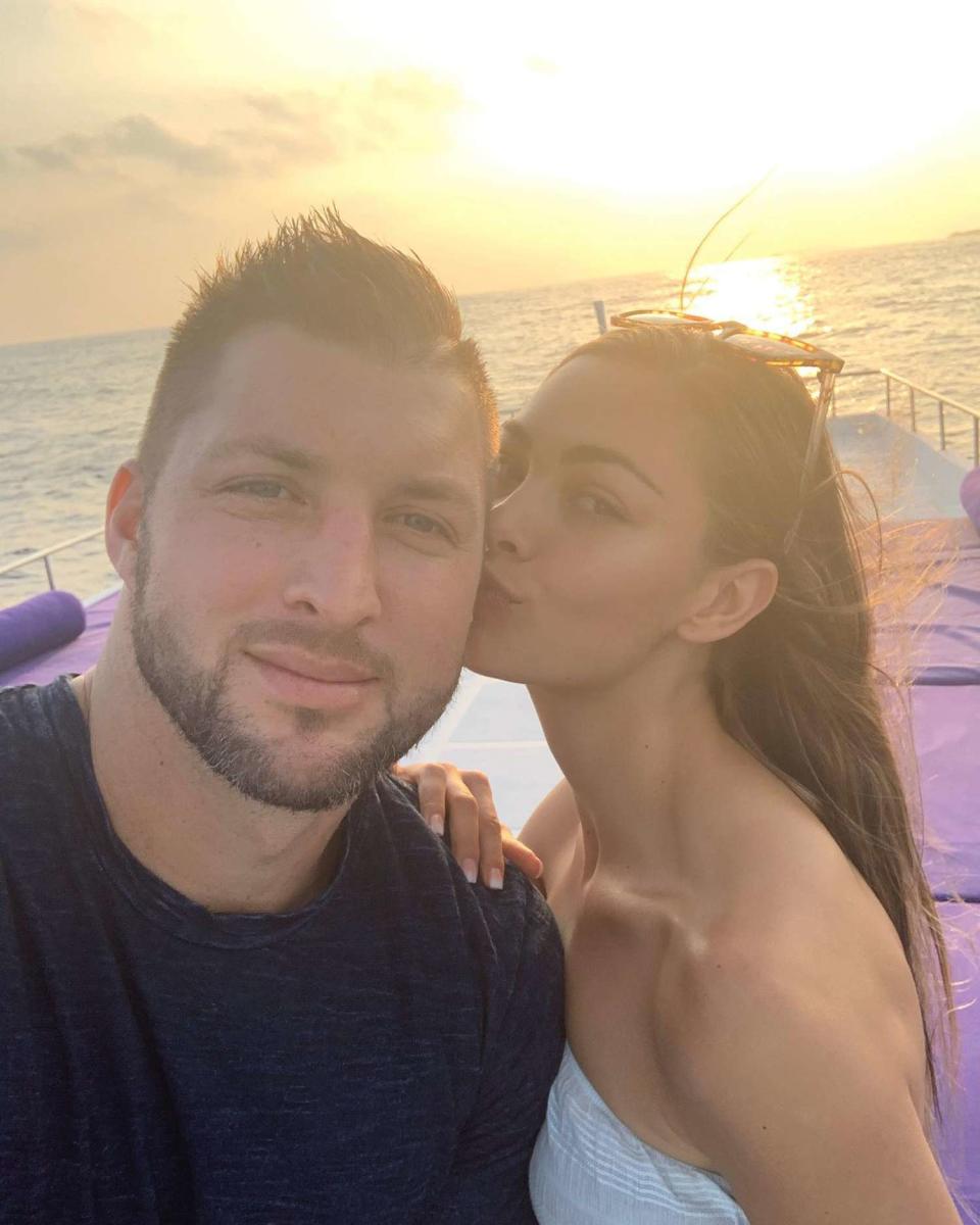 Tim Tebow and Demi-Leigh Tebow