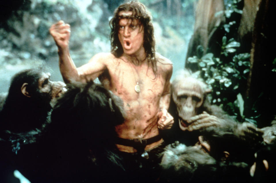 'Greystoke, la leyenda de Tarzán, el rey de los monos' llevó su representación del mundo animal hasta los Oscar. (Foto de Sunset Boulevard/Corbis via Getty Images)