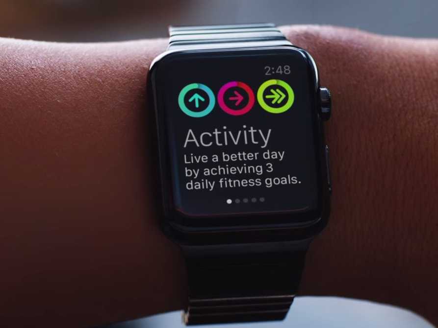 Apple Watch fitness tracker