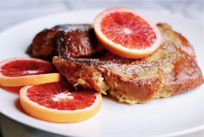 Blood Orange French Toast