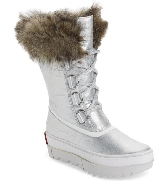 Louis Vuitton Faux Fur Lined Snow Boots