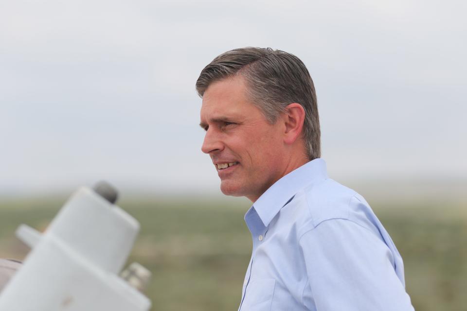 U.S. Sen. Martin Heinrich (D-NM) tours Carlsbad Caverns National Park, July 6.