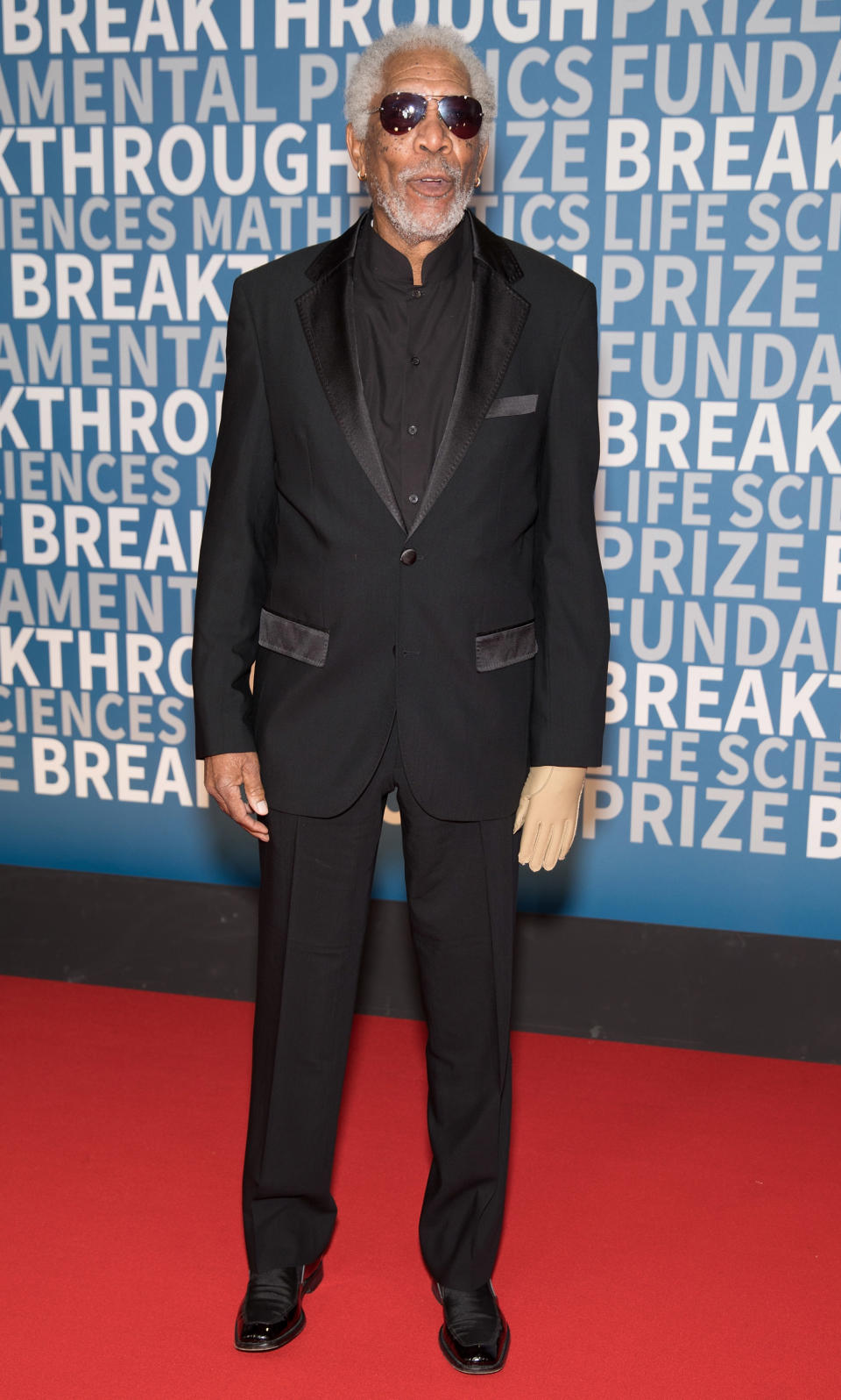 Morgan Freeman at the Breakthrough Prize