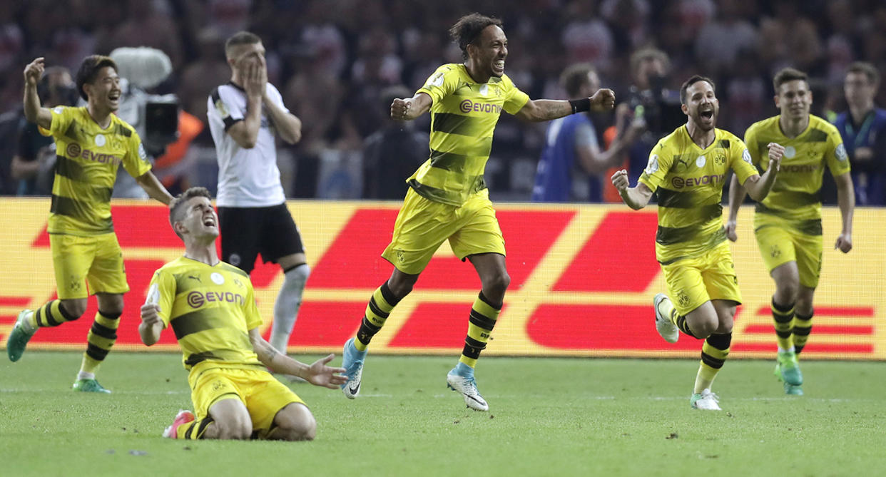 Knapp, aber verdient gewinnt Borussia Dortmund den DFB-Pokal.