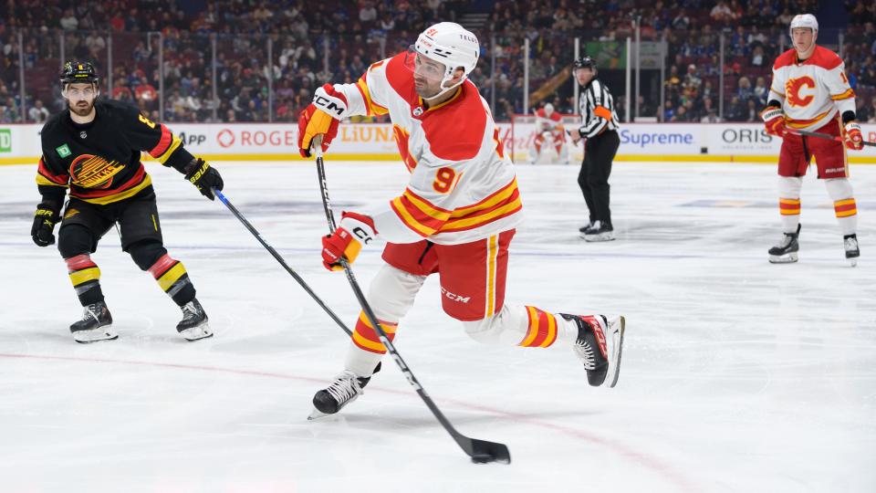 Nazem Kadri likes to challenge opposing NHL goaltenders with his wrist shot. (Derek Cain/Getty Images)