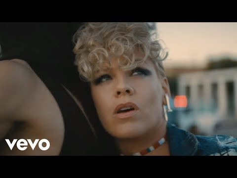 28) "What About Us" by P!nk