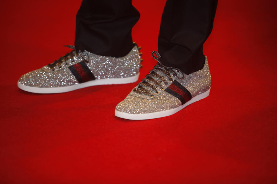 Anthony Anderson’s sparkling feet