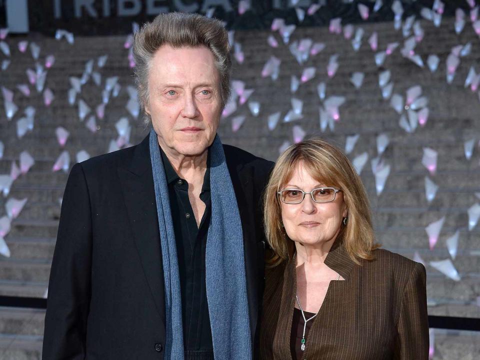 Christopher Walken (L) and Georgianne Walken attend Vanity Fair Party for the 2013 Tribeca Film Festival on April 16, 2013 in New York City