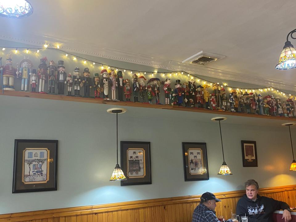 Fischer's Cafe in North Arlington has more than 300 nutcrackers.