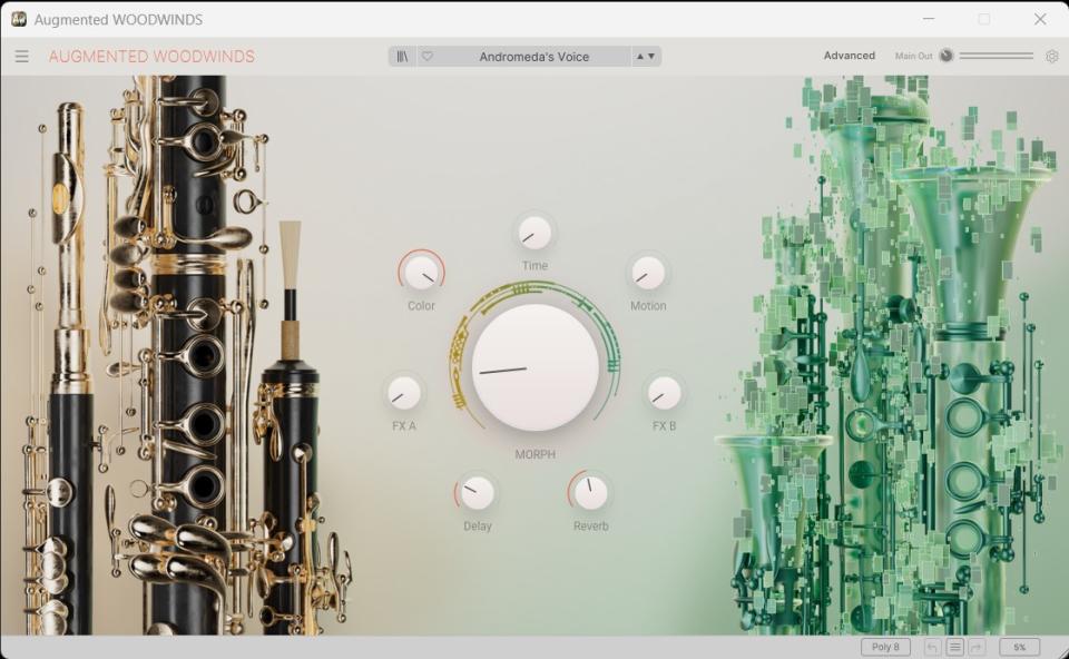 Arturia V Collection X Augmented Woodwinds
