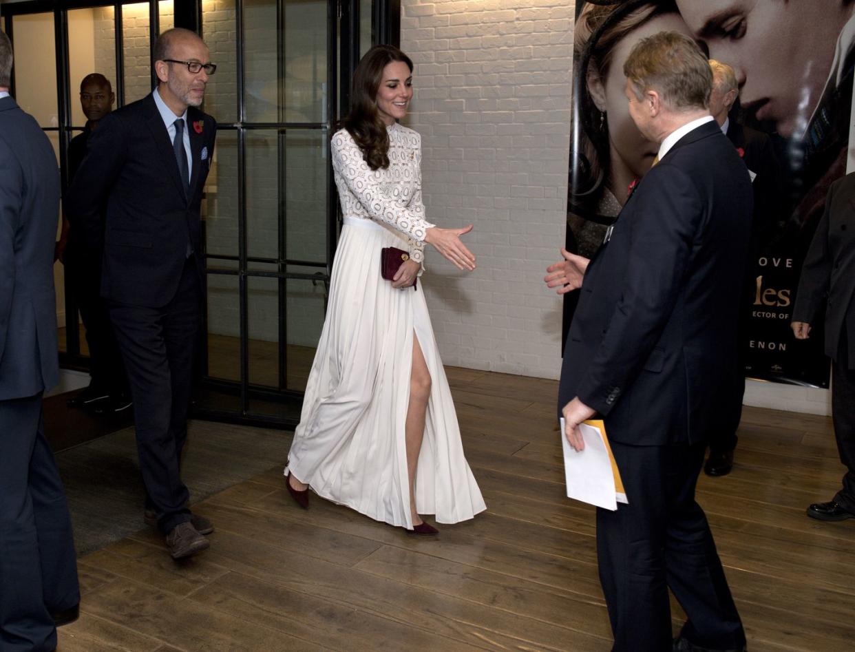 the duchess of cambridge attends uk premiere of 