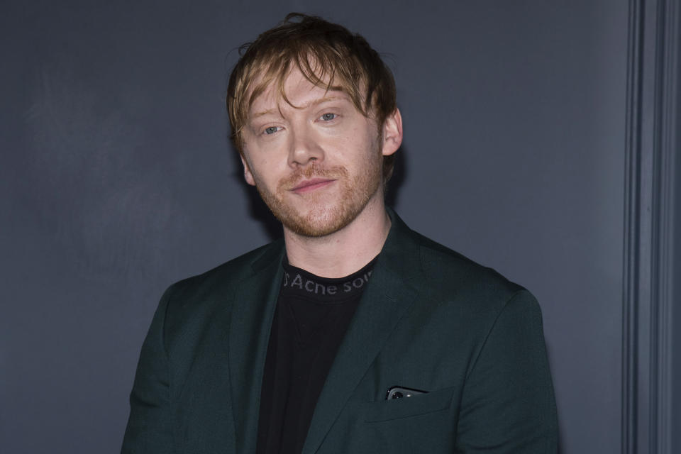 Rupert Grint attends the Apple TV Plus world premiere of "Servant" at BAM Howard Gilman Opera House on Tuesday, Nov. 19, 2019, in New York. (Photo by Charles Sykes/Invision/AP)