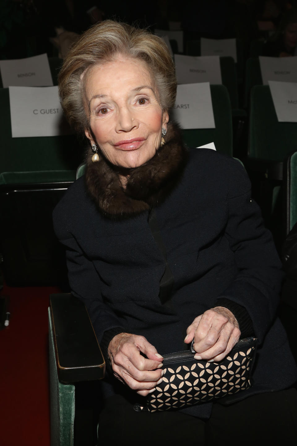 NEW YORK, NY - DECEMBER 01:  Lee Radziwill attends Magnolia Pictures & The Cinema Society Host the Premiere of "Harry Benson: Shoot First" at the Beekman Theatre on December 1, 2016 in New York City.  (Photo by Sylvain Gaboury/Patrick McMullan via Getty Images)