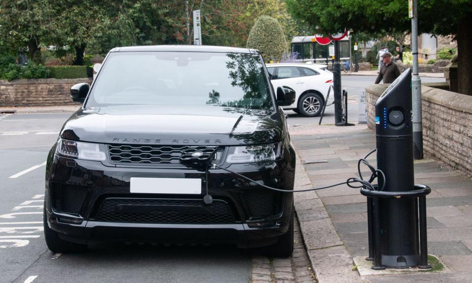 <span>JLR has been relatively cautious about embracing electric vehicles.</span><span>Photograph: Terry Dean/Alamy</span>