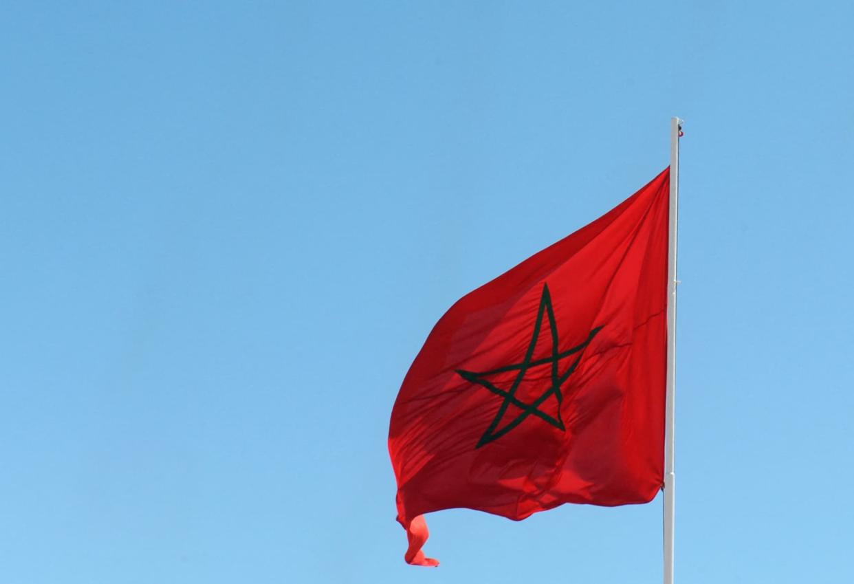 Le drapeau marocain  - AIDA / AFP