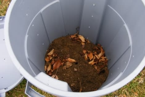 Homemade Compost Bin 