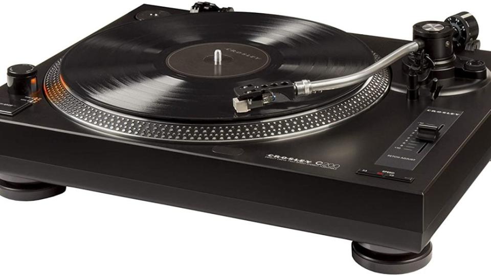 crosley turntable prime day deal