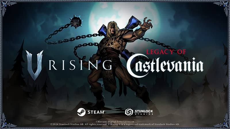 V Rising todavía no debuta oficialmente, pero tendrá colaboración con Castlevania