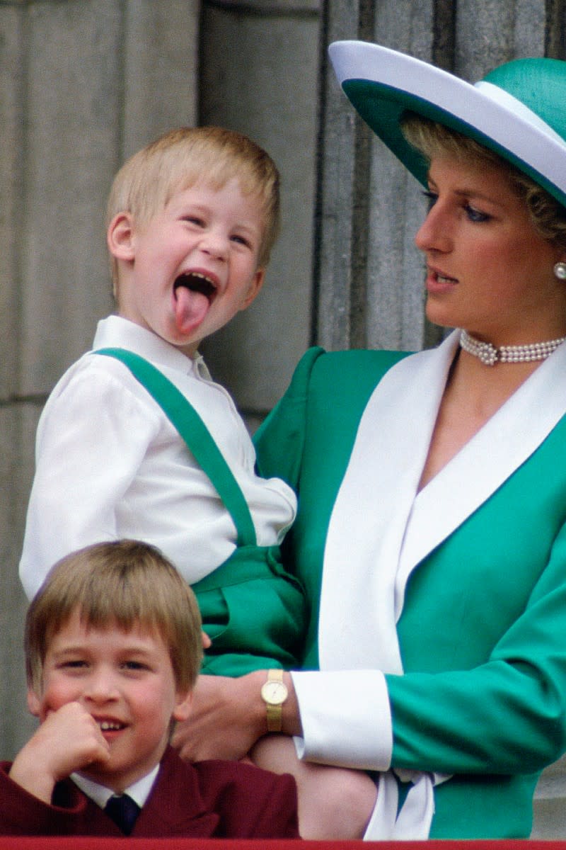 On growing up with Princess Diana as a mum