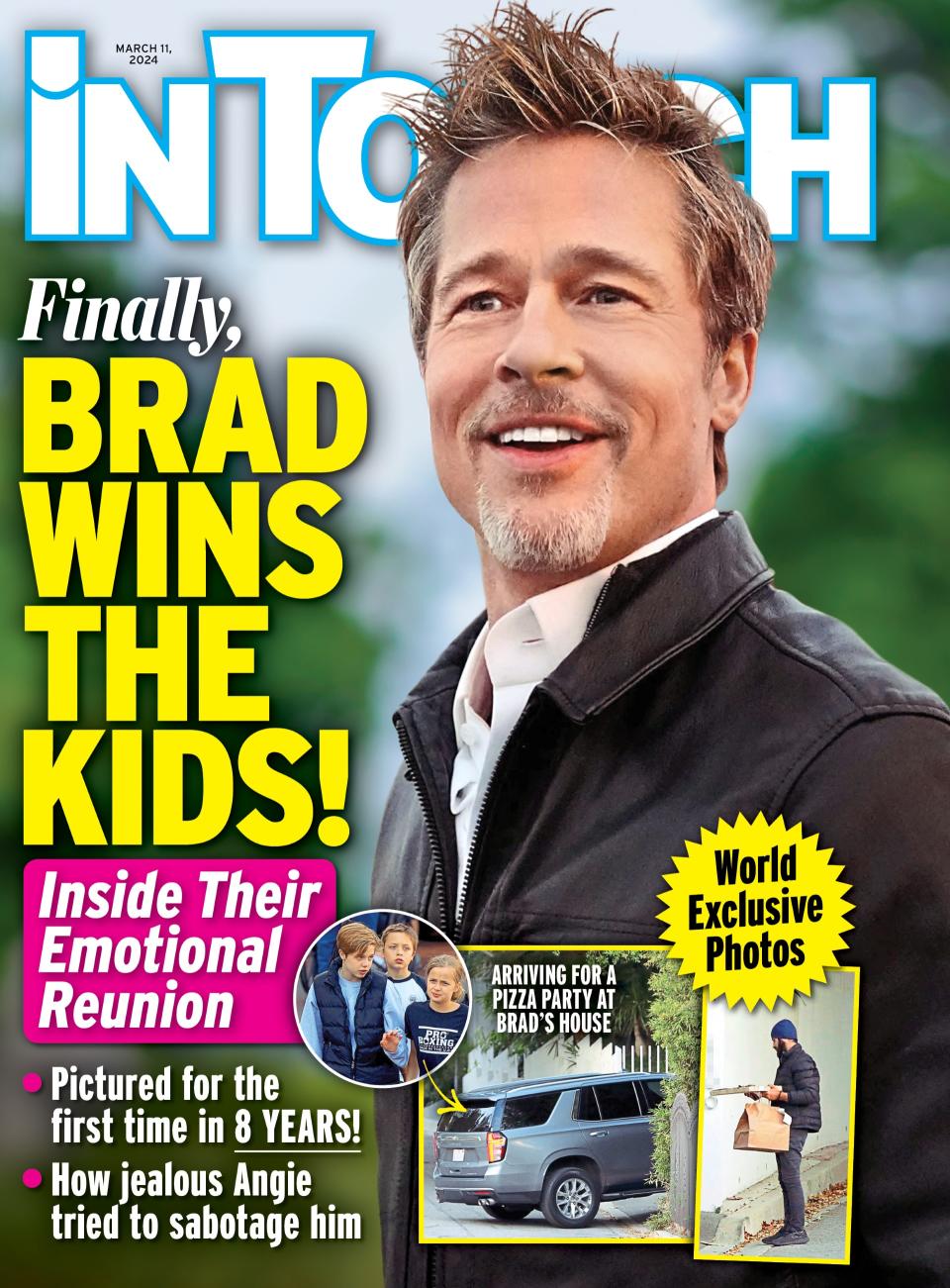 brad pitts reunion with his kids amid angelina drama