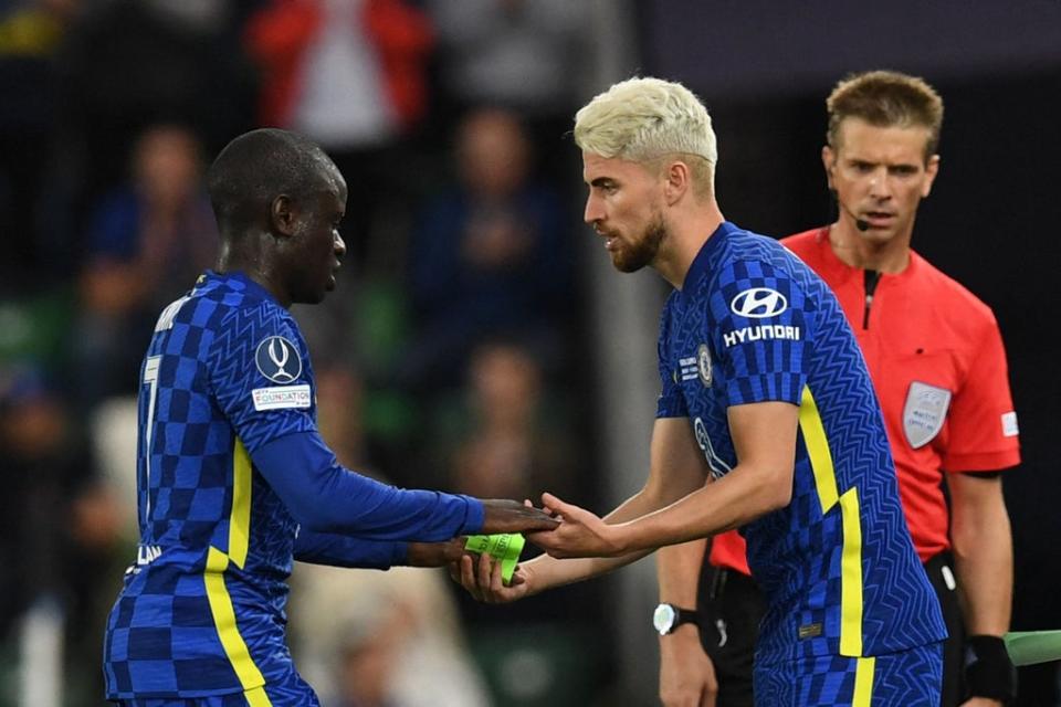 Will Kante or Jorginho win the award?  (AFP via Getty Images)