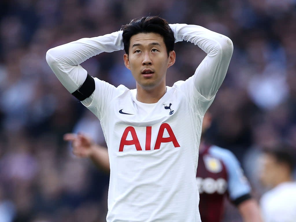 Tottenham forward Son Heung-min (Getty Images)