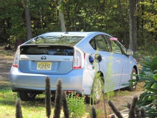 2012 Toyota Prius Plug-In Hybrid, Catskill Mountains, NY, Oct 2012