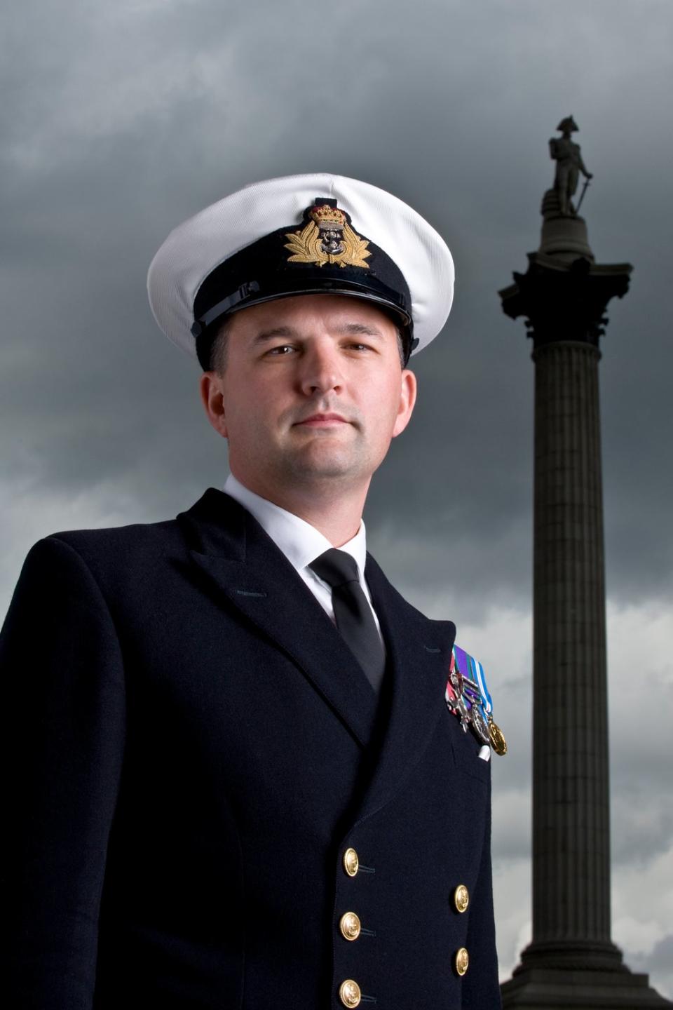 Craig Jones MBE served for 19 years in the Royal Navy and championed LGBT+ rights in the Armed Forces (Fighting With Pride/PA)