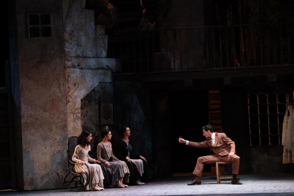 A scene from the Sarasota Ballet’s 2019 production of Kenneth MacMillan’s “Las Hermanas.”