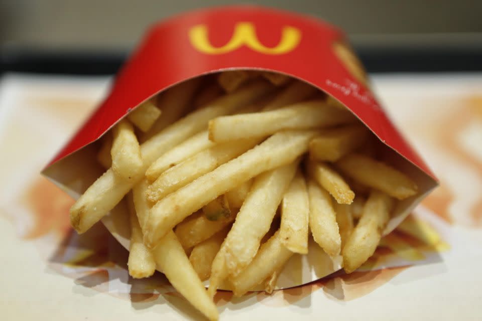 Women are apparently smashing Maccas fries after sex. Photo: Getty