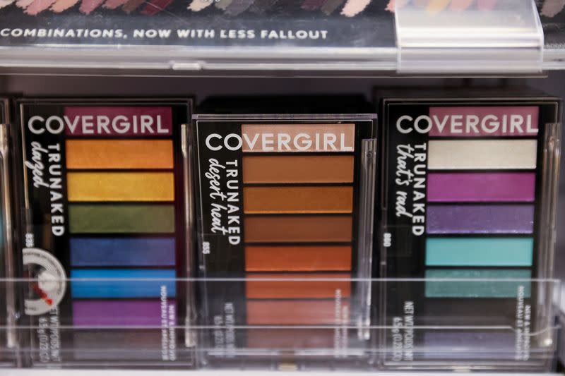 FILE PHOTO: Covergirl makeup, owned by Coty Inc., is seen for sale in Manhattan, New York City