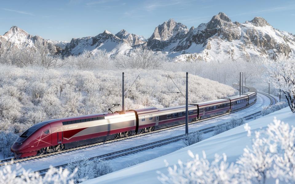 Make the most of the new Eurostar Snow train at St Pancras this month