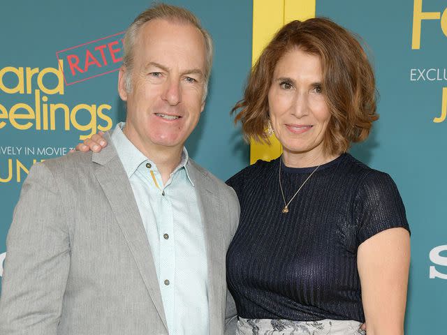 <p>Kristina Bumphrey/Shutterstock</p> Bob Odenkirk and his wife Naomi Odenkirk at the 'No Hard Feelings' film premiere on June 20, 2023.