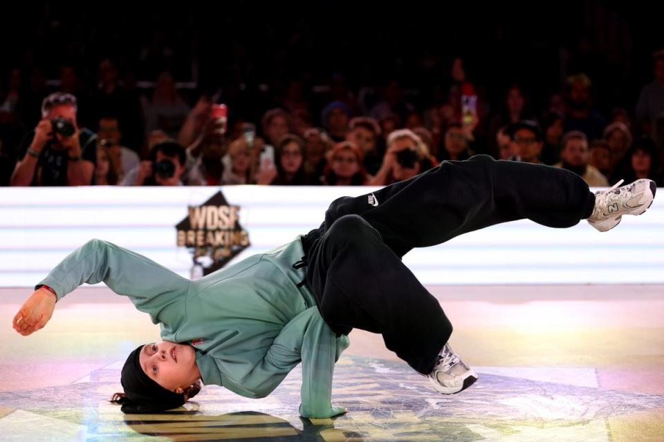 Dominika Banevic of Lithuania competes (Getty Images)