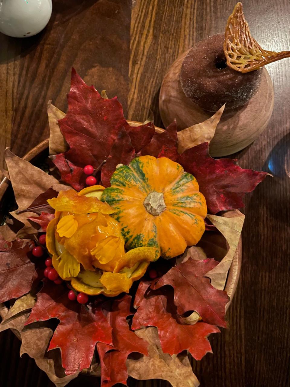 Pumpkin custard is the perfect ending to a smoky meal (Sean Russell)