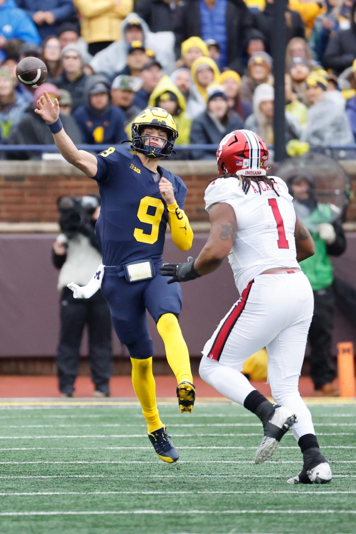 IU football led No. 2 Michigan after one quarter. Wolverines woke up ...