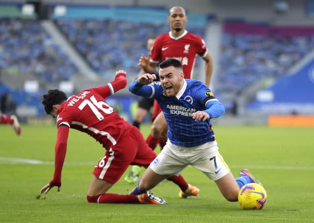 Brighton and Hove Albion v Liverpool – Premier League – The AMEX Stadium