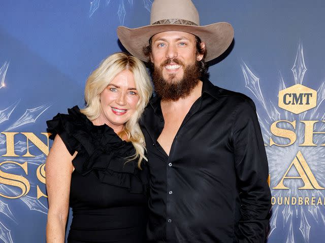 <p>Jason Kempin/Getty</p> Kelly Lynn and Chris Janson attend CMT Smashing Glass: A Celebration of the Groundbreaking Women of Music on October 26, 2023 in Nashville, Tennessee.