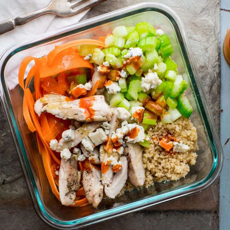 Buffalo Chicken Grain Bowl