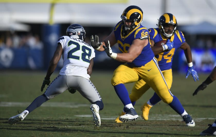 Seattle Seahawks v Los Angeles Rams