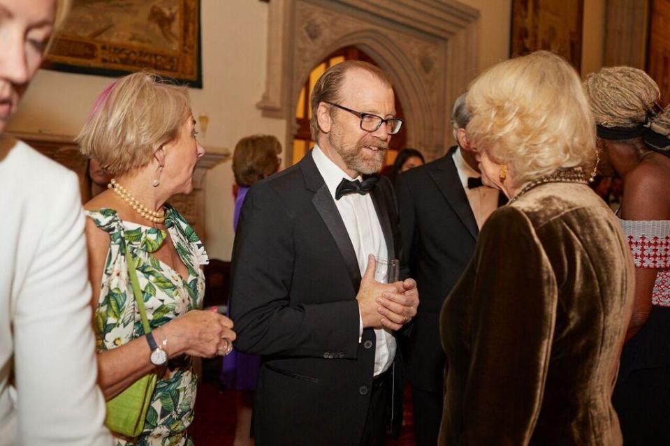 Winner and Camilla: George Saunders meets The Duchess of Cornwall (Janie Airey)