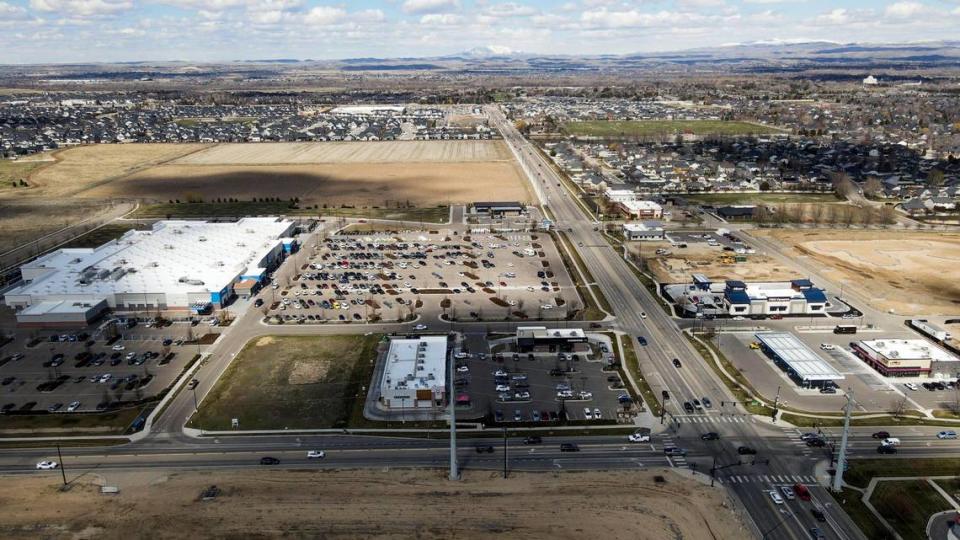 A couple miles up the road from Ten Mile and Interstate 84 is another hot spot for development along the popular road.
