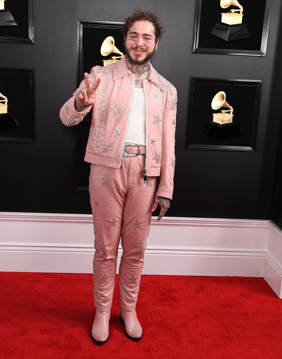 Post Malone at the Grammys