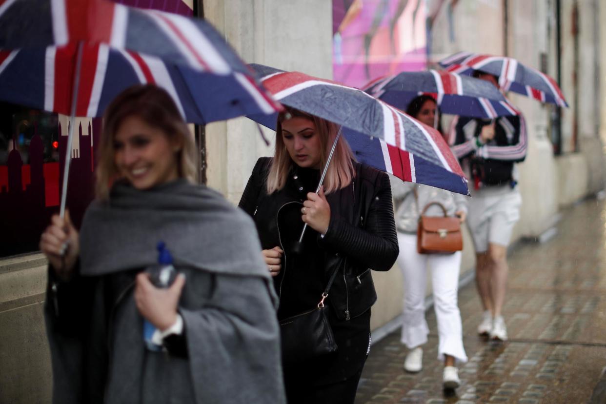 Travellers should expect rail, road and air journeys to take longer, the Met has warned: TOLGA AKMEN/AFP/Getty Images