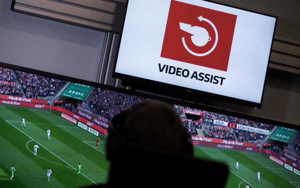 The Bundesliga has used video assistant referees this season and the FA will trial one at Wembley - dpa