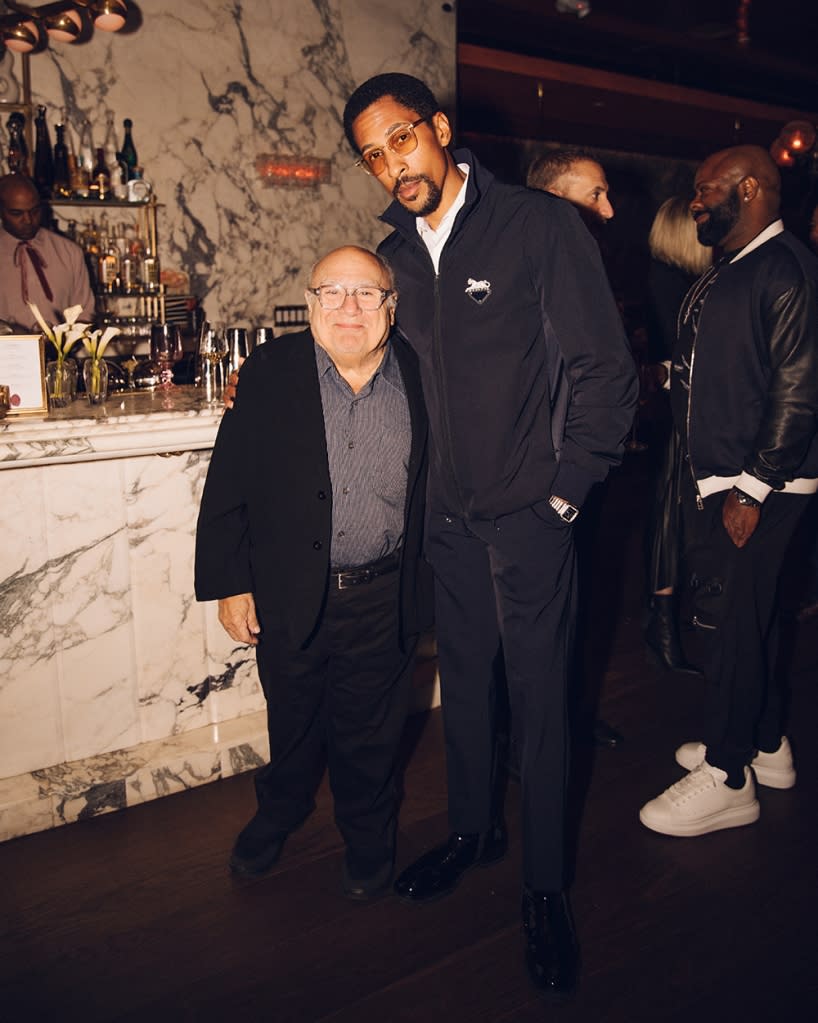 Danny DeVito and Larry Jackson