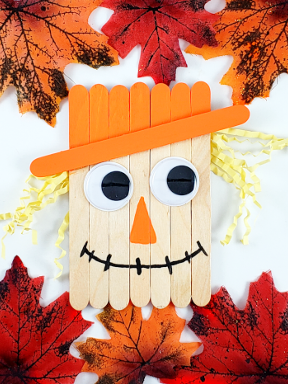 Craft Stick Scarecrow