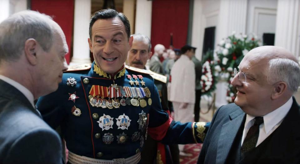 Steve Buscemi, Jason Isaacs, and Simon Russell Beale in 'The Death of Stalin'
